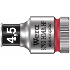 Головка торцевая шестигранная 8790 HMA HF Zyklop DR 1/4 с функцией фиксации крепежа 4.5 x 23 мм Головка торцевая шестигранная 8790 HMA HF Zyklop DR 1/4 с функцией фиксации крепежа 4.5 x 23 мм