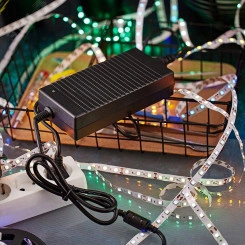 Источник питания 110-220 V AC/12 V DC 12,5 А 150 W с DC разъемом подключения 5.5х2.1, без влагозащиты (IP23)