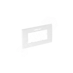 Рамка двойная Modul45 (с полем д/маркировки.,горизонт.,84x140 мм,серебристый) Рамка двойная Modul45 (с полем д/маркировки.,горизонт.,84x140 мм,серебристый)