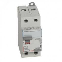Выключатель дифференциального тока (УЗО) DX3 2 полюса 40А 30мА-А