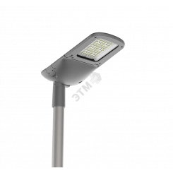 Светильник светодиодный уличный Tornado крепление на консоль 50 Вт 2700К IP66 серый RAL7045 Светильник светодиодный уличный Tornado крепление на консоль 50 Вт 2700К IP66 серый RAL7045