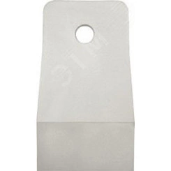 Шпатель резиновый белый 100 мм Шпатель резиновый белый 100 мм