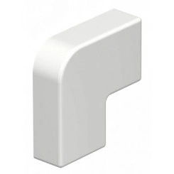 Крышка плоского угла кабельного канала WDK 10x20 мм (ПВХ, белый) Крышка плоского угла кабельного канала WDK 10x20 мм (ПВХ, белый)