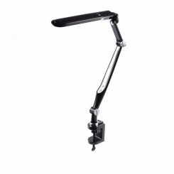 Светильник настольный светодиодный NLED-496-12W-BK на струбцине черный ЭРА Светильник настольный светодиодный NLED-496-12W-BK на струбцине черный ЭРА
