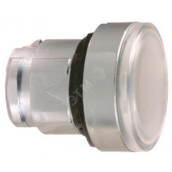 Кнопка 22мм белая с подсветкой Кнопка 22мм белая с подсветкой