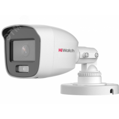 Видеокамера HD-TVI 5Мп цилиндрическая с белой подсветкой до 20м