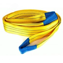 Строп текстильный двухпетлевой длиной 6м для поднятия грузов до 3т