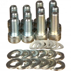 Универсальный комплект крепежа для переднего присоединения медной/алюминиевой шиной или двумя кабелями с кабельными наконечниками М10, (количество 3шт.) Универсальный комплект крепежа для переднего присоединения медной/алюминиевой шиной или двумя кабелями с кабельными наконечниками М10, (количество 3шт.)