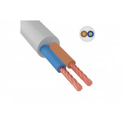 Провод ПВС 2х2,5-0.660 белый ТРТС Провод ПВС 2х2,5-0.660 белый ТРТС