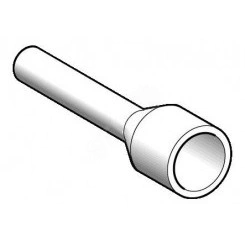 Лента наконечник средняя 1.5мм.кв черная Лента наконечник средняя 1.5мм.кв черная