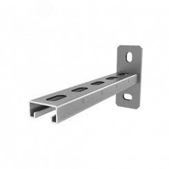 Консоль СТРАТ 41х21, база 700, толщ. 2,0 мм, гальван. цинк Консоль СТРАТ 41х21, база 700, толщ. 2,0 мм, гальван. цинк