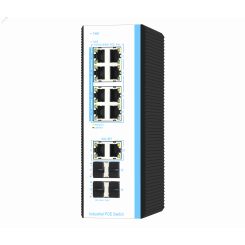 Коммутатор промышленный  GL-SW-G205-8PSG(BT) L2   уровня на 8 портов 10/100 / 1000M PoE с поддержкойIEEE802.3 af/at на + 2 BT 90Вт + 2 Uplink Gigabit Ethernet-порта + 2  Gigabit SFP-порт + 2 * 2.5G   SFP-порт