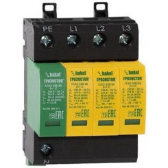 УЗИП ГРОЗОСТОП ГСК2-60/20 3+1, класс II, In - 15 кА (8/20), Imax - 40 кА (8/20)