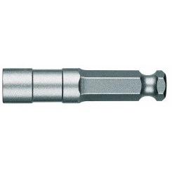 Битодержатель 890/7/2 с пружинным стопорным кольцом хвостовик 7/16 E 11.2 для бит 5/16 С 8 65 мм Битодержатель 890/7/2 с пружинным стопорным кольцом хвостовик 7/16 E 11.2 для бит 5/16 С 8 65 мм