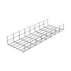 Проволочный лоток 300х85х3000, толщ. 4,0 мм, гальван. цинк