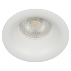 Встраиваемый светильник декоративный KL93 WH MR16/GU5.3 белый, пластиковый (MR16/GU5.3 в комплект не входит) ЭРА