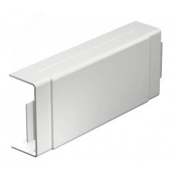 Крышка T-образной секции кабельного канала WDK 40x90 мм (ПВХ, белый) Крышка T-образной секции кабельного канала WDK 40x90 мм (ПВХ, белый)