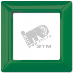 Рамка 1-я для горизонтальной/вертикальной установки Серия- AS550 Материал- термопласт Цвет- зеленый Рамка 1-я для горизонтальной/вертикальной установки Серия- AS550 Материал- термопласт Цвет- зеленый