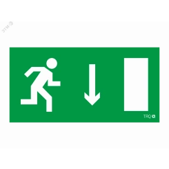 Пиктограмма 092 Указатель двери правосторонний (250х115) SIRAH Пиктограмма 092 Указатель двери правосторонний (250х115) SIRAH