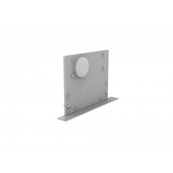 Крышка торцевая с гермовводом с набором креплений для светильников серии G-Лайн серая