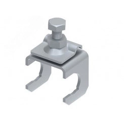 Соединитель арматурный для соединения полосы до 40 мм/арматуры 5-22 мм. Материал - горячеоцинкованная сталь. Соединитель арматурный для соединения полосы до 40 мм/арматуры 5-22 мм. Материал - горячеоцинкованная сталь.