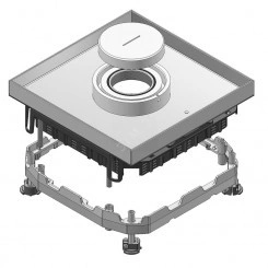 Лючок под плитку, квадратный, водонепроницаемый Лючок под плитку, квадратный, водонепроницаемый