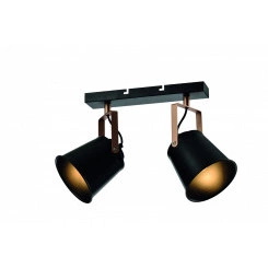 Светильник настенно-потолочный спот Rivoli Acuto 7015-702 2 х Е27 40 Вт поворотный