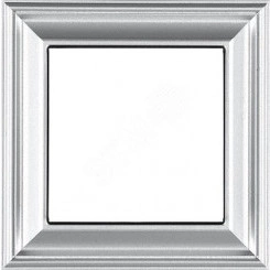 Рамка 1-местная для вертикальной и горизонтальной установки. Серия- Eco DECO. Материал- термопласт. Цвет- алюминий (крашеный) Рамка 1-местная для вертикальной и горизонтальной установки. Серия- Eco DECO. Материал- термопласт. Цвет- алюминий (крашеный)