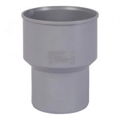 Переходник для чугунной трубы 75 без сальников Переходник для чугунной трубы 75 без сальников