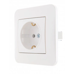 KARINA Розетка с/з ПБТ жемчужно-белый перламутр (10шт/120шт) KARINA Розетка с/з ПБТ жемчужно-белый перламутр (10шт/120шт)