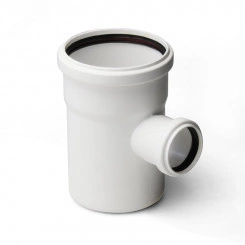 Тройник для малошумной канализации 50x40 мм 87.5 град. Тройник для малошумной канализации 50x40 мм 87.5 град.