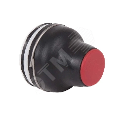 Головка кнопки красная 4мм Головка кнопки красная 4мм