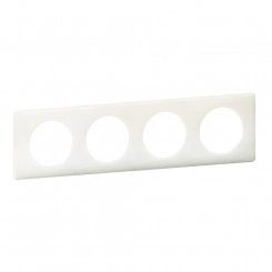 Рамка, четырехпостовая, белый глянец Рамка, четырехпостовая, белый глянец