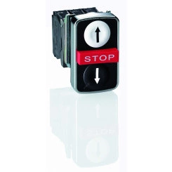 Головка тройной кнопки с маркировкой Головка тройной кнопки с маркировкой