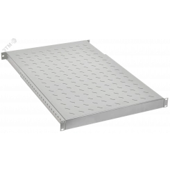 Полка стац. 19д 1U регул. 150кг 500-900мм серая ITK by ZPAS Полка стац. 19д 1U регул. 150кг 500-900мм серая ITK by ZPAS