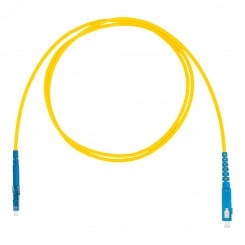 Шнур оптический коммутационный (патч-корд), LC-SC симплекс simplex OS2, нг(А)-HF, желтый, 0,5 м