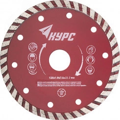 Диск отрезной алмазный ''турбо'' (сухая и влажная резка) 115х1.9х7.0х22.2 мм Диск отрезной алмазный ''турбо'' (сухая и влажная резка) 115х1.9х7.0х22.2 мм