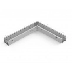 Соединитель L-образный с набором креплений для светильников серии G-Лайн 610*690*80 18Вт 4000К