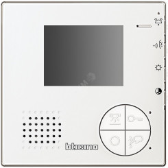 Панель видеодомофона абонентская Classe100V12B, двухпроводная, цветной LCD-дисплей 3.5'', hands-free, цвет белый