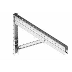 Консоль для тяжелых нагрузок BPD60 L=1,0м S=2,5мм гор.оцинк. Консоль для тяжелых нагрузок BPD60 L=1,0м S=2,5мм гор.оцинк.