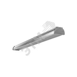 Светодиодный светильник ВАРТОН Айрон пром для агрессивных сред 1215*109*66 мм класс защиты IP67 с поликарбонатным рассеивателем микропризма 54 ВТ 4000К