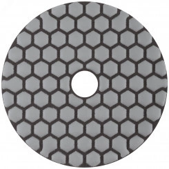 Круг алмазный гибкий шлифовальный АГШК (липучка), сухое шлифование, 100 мм, Р 400 Круг алмазный гибкий шлифовальный АГШК (липучка), сухое шлифование, 100 мм, Р 400