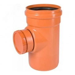 Ревизия ПВХ наружной канализации 400 мм Ревизия ПВХ наружной канализации 400 мм