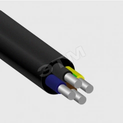 Кабель силовой АВВГ 4х10ок(N)-0.66 ТРТС однопроволочный Кабель силовой АВВГ 4х10ок(N)-0.66 ТРТС однопроволочный