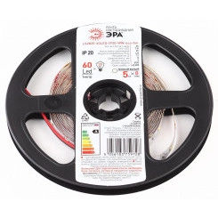 Светодиодная лента LS2835-60LED-IP20-WW-eco-5m 12В ЭРА