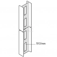 Профиль потолочный усиленный, высота - 46 мм, ширина - 80 мм, длина - 2000 мм, толщина - 5,2 мм, кратность - 1шт, HD - Оцинкованная сталь (методом горячего цинкования) Профиль потолочный усиленный, высота - 46 мм, ширина - 80 мм, длина - 2000 мм, толщина - 5,2 мм, кратность - 1шт, HD - Оцинкованная сталь (методом горячего цинкования)