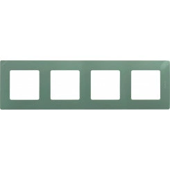 ETIKA Рамка 4 поста светлая галька ETIKA Рамка 4 поста светлая галька