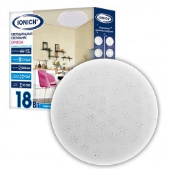 Светильник светодиодный декоративный ДБО 18Вт 1260Лм 230В 6500К IP20 IONICH