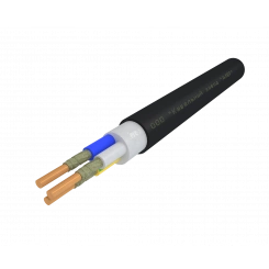 Кабель силовой ВВГнг(А)-FRLSLTx 3х1.5 ок(N.PE)-1 черный бухта