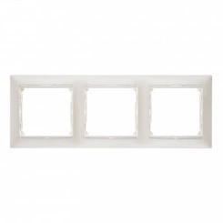 VALENA Рамка 3 поста горизонтальная жемчужная VALENA Рамка 3 поста горизонтальная жемчужная